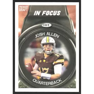 2018 SAGE HIT #43 Josh Allen In Focus