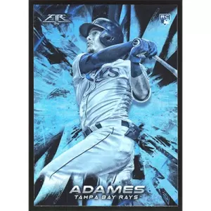 2018 Topps Fire Blue #186 Willy Adames