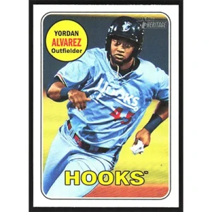 2018 Topps Heritage Minors #111 Yordan Alvarez