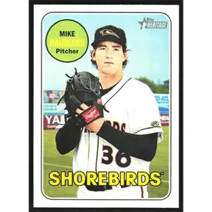 2018 Topps Heritage Minors #134 Mike Baumann