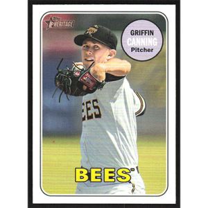 2018 Topps Heritage Minors #148 Griffin Canning