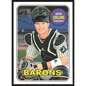 2018 Topps Heritage Minors #65 Zack Collins