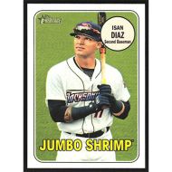 2018 Topps Heritage Minors #80 Isan Diaz