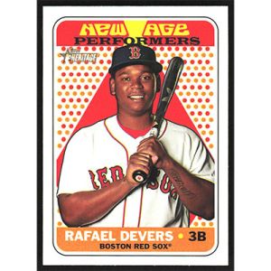 2018 Topps Heritage New Age Performers #NAP-21 Rafael Devers