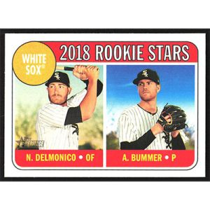 2018 Topps Heritage #173 N. Delmonico/A. Bummer Rookie Stars