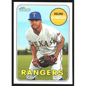 2018 Topps Heritage #227 Delino DeShields