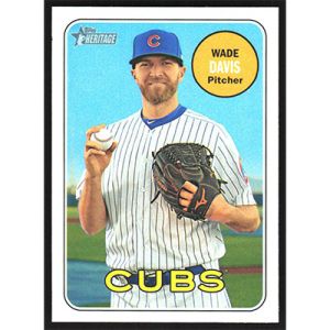 2018 Topps Heritage #430 Wade Davis SP