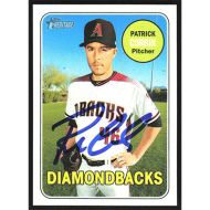 2018 Topps Heritage #460 Patrick Corbin Autographed