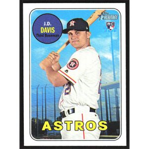 2018 Topps Heritage #532 J.D. Davis