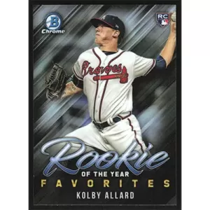 2019 Bowman Chrome Rookie of the Year Favorites #ROYF-9 Kolby Allard
