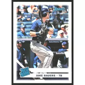 2019 Donruss #39 Jake Bauers Rated Rookie