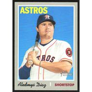 2019 Topps Heritage #164 Aledmys Diaz