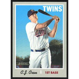 2019 Topps Heritage #204 C.J. Cron