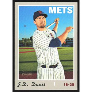 2019 Topps Heritage #617 J.D. Davis