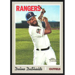 2019 Topps Heritage #633 Delino DeShields