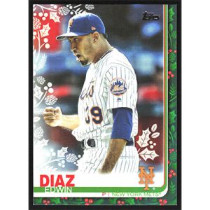2019 Topps Wal-Mart Holiday #HW15 Edwin Diaz