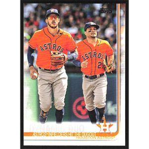 2019 Topps #294 C. Correa/J. Altuve Checklist