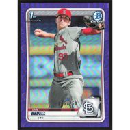 2020 Bowman Chrome Draft Purple Refractors #BD-100 Ian Bedell