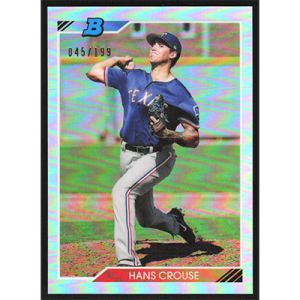 2020 Bowman Heritage Chrome Prospects Refractors #92CP-HC Hans Crouse