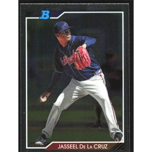 2020 Bowman Heritage Chrome Prospects #92CP-DLC Jasseel De La Cruz