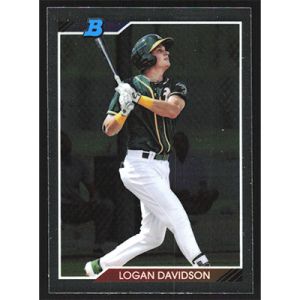 2020 Bowman Heritage Chrome Prospects #92CP-LD Logan Davidson