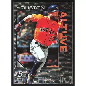 2020 Bowman Platinum Ice #46 Jose Altuve