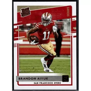 2020 Donruss Rated Rookies Canvas #319 Brandon Aiyuk