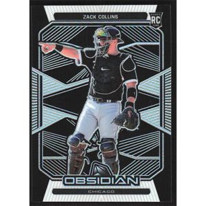 2020 Panini Chronicles Obsidian #18 Zack Collins