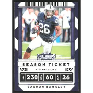 2020 Panini Contenders Draft Picks #90 Saquon Barkley
