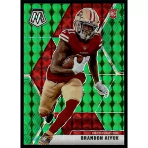 2020 Panini Mosaic Green #210 Brandon Aiyuk