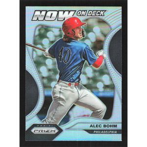 2020 Panini Prizm Now On Deck Silver #NOD-13 Alec Bohm