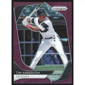 2020 Panini Prizm Purple #161 Tim Anderson