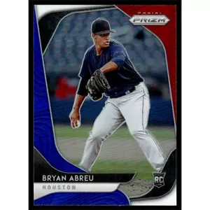 2020 Panini Prizm Red White and Blue #89 Bryan Abreu