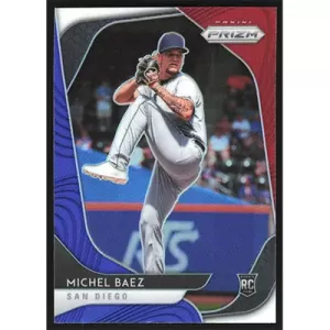 2020 Panini Prizm Red White and Blue #90 Michel Baez
