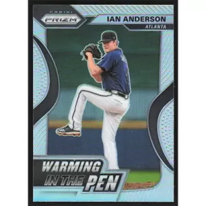 2020 Panini Prizm Warming in the Pen Silver #WIP-5 Ian Anderson
