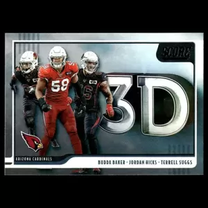 2020 Score 3D #3D-BJT B. Baker/J. Hicks/T. Suggs