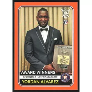 2020 Topps Big League Orange #270 Yordan Alvarez Award Winners