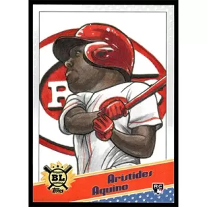 2020 Topps Big League Star Caricature Reproductions #SCO-AA Aristides Aquino