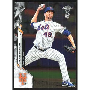 2020 Topps Chrome Ben Baller #81 Jacob deGrom