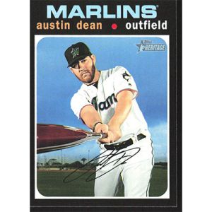 2020 Topps Heritage #179 Austin Dean