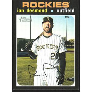 2020 Topps Heritage #290 Ian Desmond