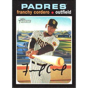 2020 Topps Heritage #584 Franchy Cordero