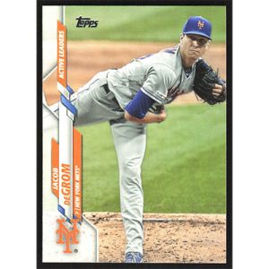 2020 Topps Update #U-92 Jacob deGrom MLB Leaders