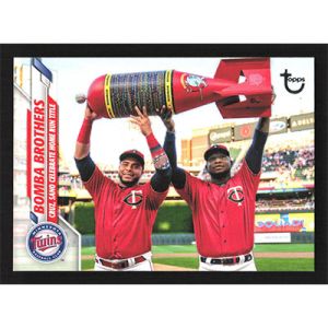 2020 Topps Vintage Stock #412 N. Cruz/M. Sano Bomba Brothers Checklist