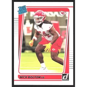 2021 Donruss #324 Nick Bolton Rated Rookie