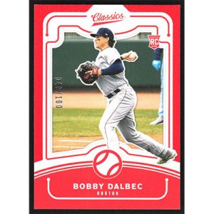 2021 Panini Chronicles Classics Red #2 Bobby Dalbec