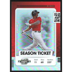 2021 Panini Contenders Optic Holo #6 Rafael Devers