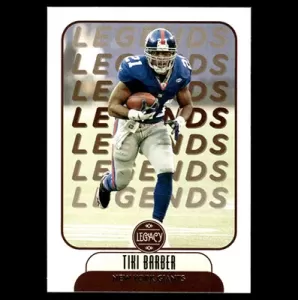 2021 Panini Legacy #138 Tiki Barber