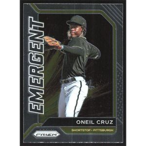 2021 Panini Prizm Emergent #EM9 Oneil Cruz