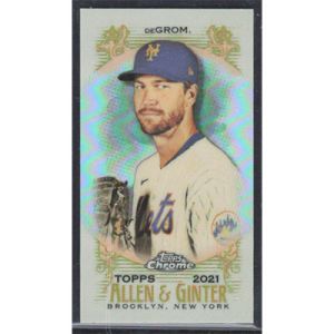 2021 Topps Allen & Ginter Chrome Mini #90 Jacob deGrom